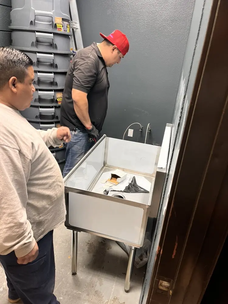 Commercial plumbing and sink installation in Lincoln Square